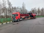 перевозка комбайна