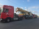 Перевозка крана
