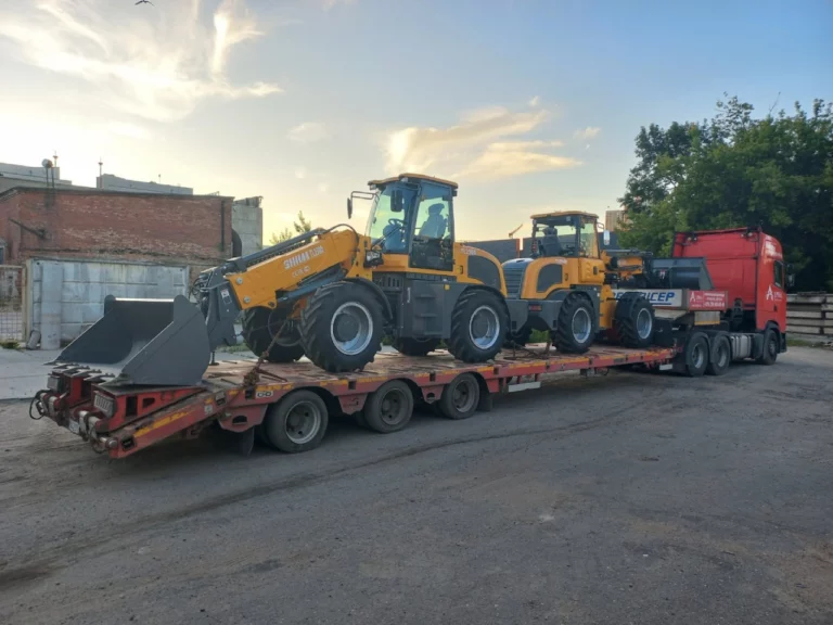 Перевозка погрузчика